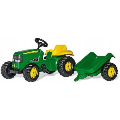 Rolly Toys John Deere Šlapací traktor tříkolový s přívěsem