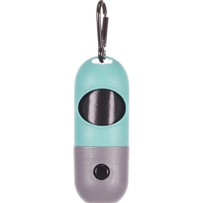 Flamingo Zásobník na sáčky na výkaly Dicky s LED svítilnou 4,2 x 4,2 x 10,8 cm