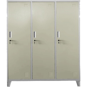 Carmen Метален шкаф Carmen CR-1604-3 JZ - сив / бежов
