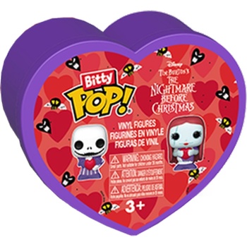 Funko Bitty Pop! The Nightmare Before Christmas Valentine's Random 2.5cm