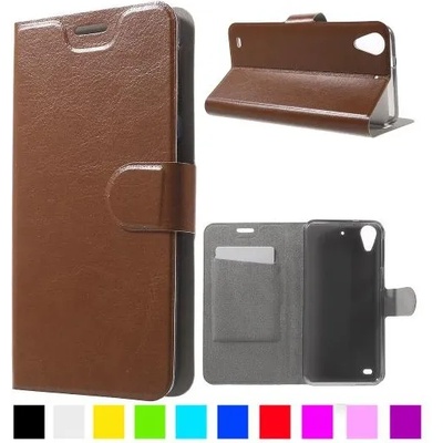 HTC Desire 530 Magnetic Wallet Кожен Калъф и Протектор