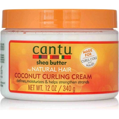 Cantu Natural Coconut Curling Cream na definíciu kučier a vĺn 340 g