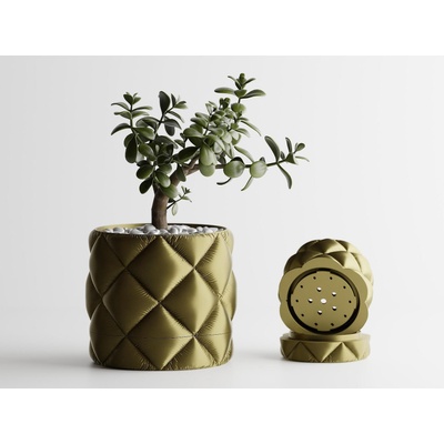 Декоративна саксия Atlanta брознов