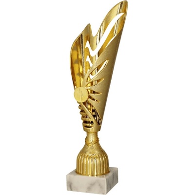 Plastová trofej Zlatá Výška: 33 cm