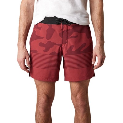 Fox Vzns Camo Hybrid Short Scarlet