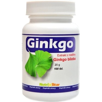 NutriStar Ginkgo Biloba 100 tabliet