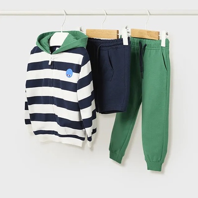 Mayoral Анцуг райета от 3 части за бебе момче в зелено Майорал