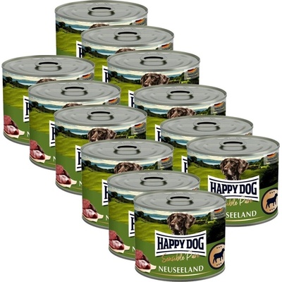 Happy Dog Lamm Pur Neuseeland jahňacie 12 x 200 g