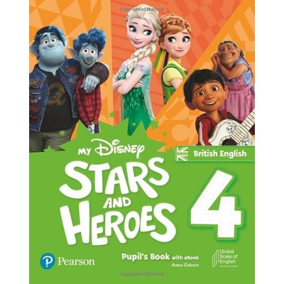My Disney Stars and Heroes British Edition Level 4 Pupils Book with eBook and Digital Activities Osborn Anna