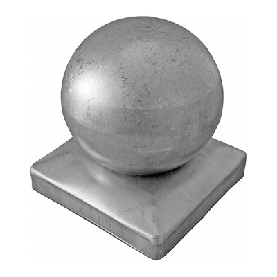 EKOfence Krytka na plotový stĺpik s guľou 60x60, D60, t0,6mm 8051