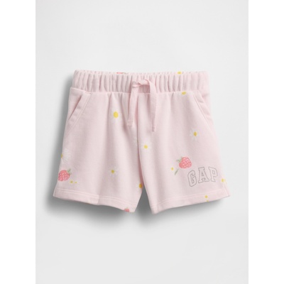 GAP Бебешки шорти с логото на GAP GAP | Rozov | Момичешки | 12-18 месеца