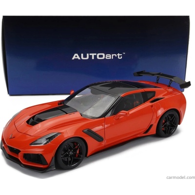 Autoart Chevrolet Corvette C7 Zr1 2017 Orange 1:18
