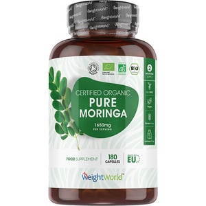 WeightWorld Антиоксидант, регулира кръвната захар - Моринга, 550 mg х 180 капсули (435327 WW)