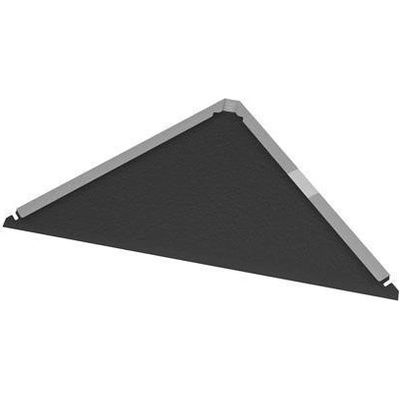 Prefa Falcovaná šablona 290 x 290 Okapová šablona stucco P.10 antracit