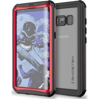 Púzdro Ghostek - Samsung Galaxy S8 Waterproof Case Nautical Series červené