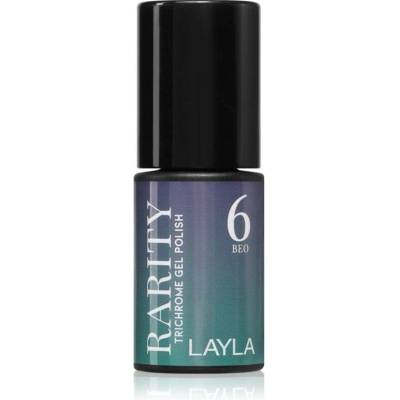 Layla Cosmetics Rarity gelový lak na nehty s použitím UV/LED lampy odstín n.6 5 ml