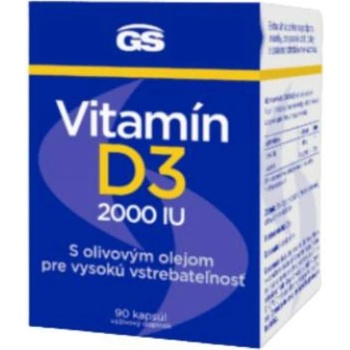 GS Extra Strong Vitamin D3 2000IU 90 kapsúl