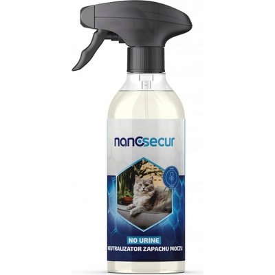 Nanosecur No Urine neutralizátor nepríjemného zápachu mačacieho moču 500 ml