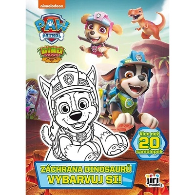 Jiri Models Tlapková patrola Vybarvuj si! Záchrana Dinosaurů