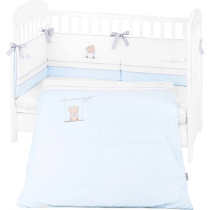 KikkaBoo Бебешки спален комплект с бродерия 2 части EU style 70/140 D (kikka-41101020121)