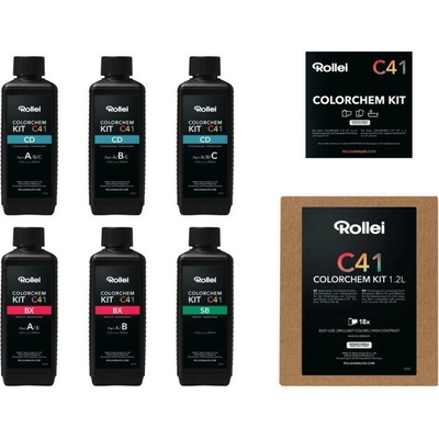 ROLLEI Colorchem C-41 Kit 2.0 1,2 l pro 18 filmů – Zboží Živě