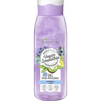 Bielenda Vegan Smoothie Blueberry + Kiwi lahodný sprchový gel 400 ml