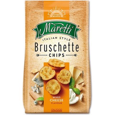 Bruschetta Maretti čtyři druhy sýrů 70 g