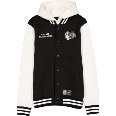 New Era Chicago Blackhawks pánska mikina s kapucňou NHL College Hoodie