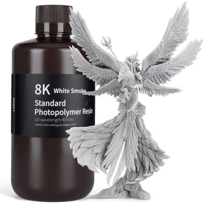 Elegoo 8K Standard Resin 1KG, White Smoke (50.103.0131)