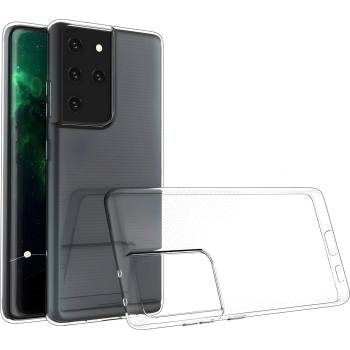 Samsung Прозрачен защитен калъф за Samsung Galaxy S21 Ultra 5G - Прозрачен KP9949
