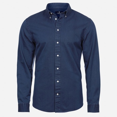 Tee Jays košeľa slim fit modrá denim