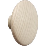 Muuto Кука за стена Dots Wood 13 см светло бежово (03192)
