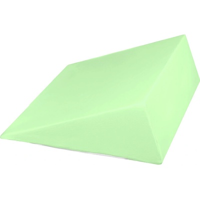 Bellatex Klínový podhlavník Zelená 80x50x20