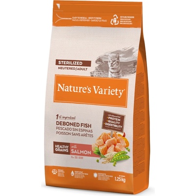 Natures Variety Healthy Grains Sterilized losos 2 x 1,25 kg