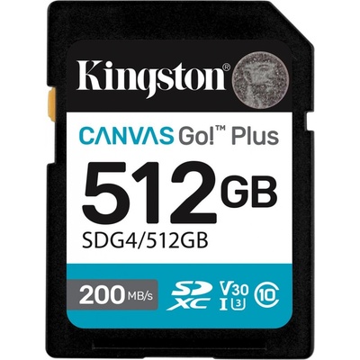 Kingston SDXC 512GB Canvas Go Plus SDG4/512GB