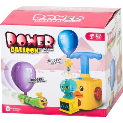 KIK Zábavná dětská hra s nafukovacími balónky medvídek