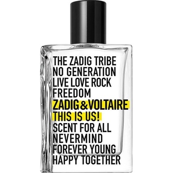 Zadig & Voltaire This is Us! toaletní voda unisex 100 ml tester