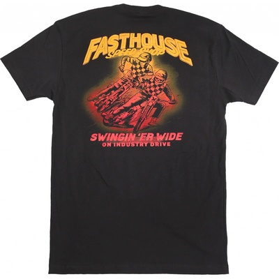 Fasthouse Tracker Tee Black