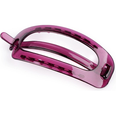 Velká spona do vlasů se zoubky Varianta: 2 růžovofialová, Balení: 1 ks – Zboží Mobilmania