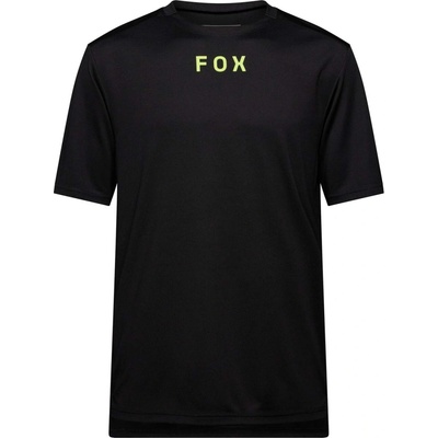 Fox RANGER SS JERSEY SG Černá Reflexní neon pánský