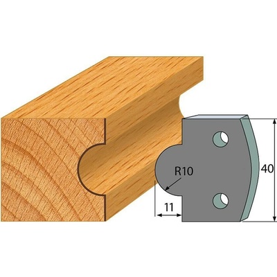 IGM Professional IGM Profil 014 - pár obmedzovačov 40x4mm SP F027-014
