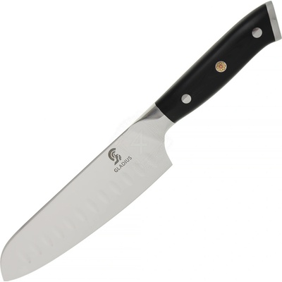 Art Gladius nôž Santoku Art Gladius Výbrusy Granton oceľ 440 Rukojeť z pryskyřice