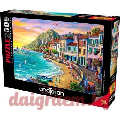 Anatolian Пъзел anatolian 3948 - 2000 части - Чудесен плаж (p3948)