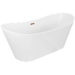 Mexen Montana 180x90 cm white/rose gold (52011809000-60)