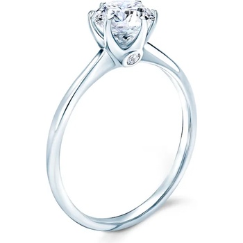 Image 1 of SAVICKI Годежен пръстен The Journey: бяло злато, бял сапфир