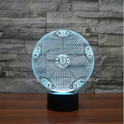Beling Detská lampa , Lopta s logom Chelsea, 7 farebná QS194