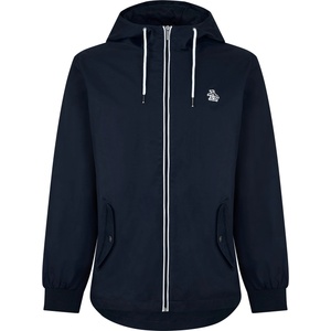 Original Penguin Men's Ratner Waterproof Wind Resistant Hooded Long Sleeve Rain Anorak - Yale