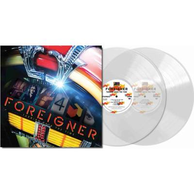 Foreigner Turning Back The Time Limited Clear Vinyl 2Vinyl
