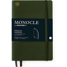 Leuchtturm1917 Tečkovaný zápisník Monocle B6+ Softcover Olive