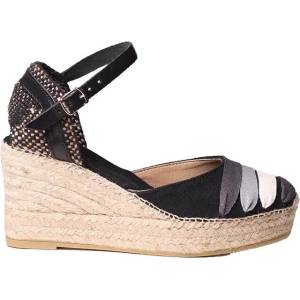 TONI PONS Lola-Ne Wedge Espadrilles - Black (Black)